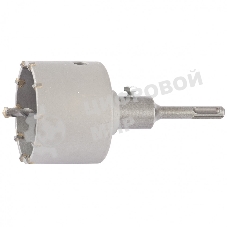 Коронка по бетону в сборе Сибртех, М22 х 80 мм, SDS PLUS