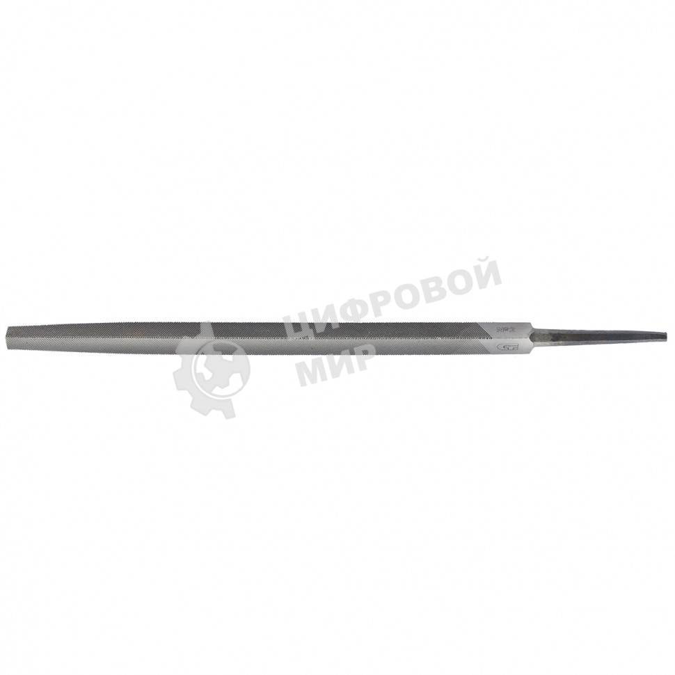 Напильник Сибртех, 200 мм, №2, трехгранный, сталь У13А