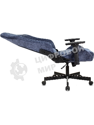 Кресло Knight N1 Fabric синий, ткань, 120 кг, механизм качания