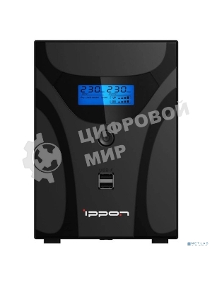 Источник бесперебойного питания Ippon Smart Power Pro II Euro 1600 960Вт 1600ВА черный
