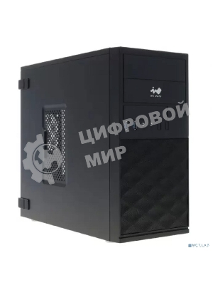 Компьютерный корпус Mini Tower InWin EFS052 Black 600W PM-600ATX U3*2 +A(HD)+ front fan holder+ Screwless mATX