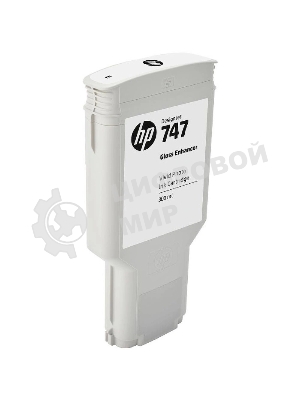 Картридж струйный HP 747 усилитель глянца, для HP DesignJet Z9+ 300-ml