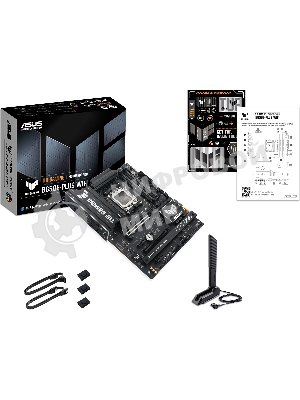 Материнская плата ASUS TUF GAMING B650E-PLUS WIFI, AM5, AMD B650, 4xDDR5, 4xSATA, 3xM.2, 1xPCIe 5.0 x16, 1xPCIe 4.0 x4, 2xPCIe 4.0 x1, 1xDisplayPort, 1xHDMI, 1x2.5Gb LAN, Wi-Fi 6E, Bluetooth 5.3, 1xUSB-C 20Gbps, 3xUSB-A 10Gbps, 6xUSB-A 2.0, 5x3.5 мм, 7.1, ATX
