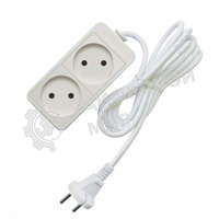 Удлинитель 2х7 м без заземл. 10А IP20 2.2 кВт Союз 481S-1207