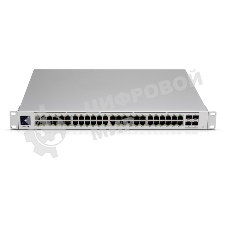 Коммутатор Ubiquiti USW-PRO-48-POE 48PORT 1000M 2SFP POE