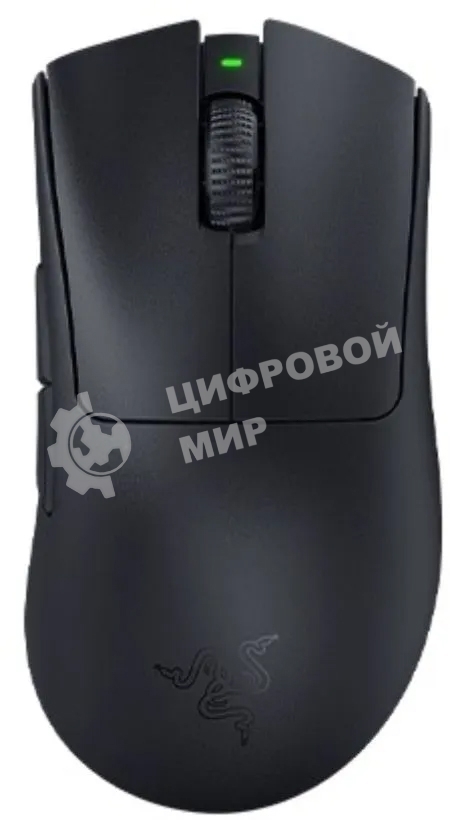 Мышь беспроводная/проводная Razer DeathAdder V3 Pro черный, 30000 dpi, радиоканал, USB, кнопки - 6
