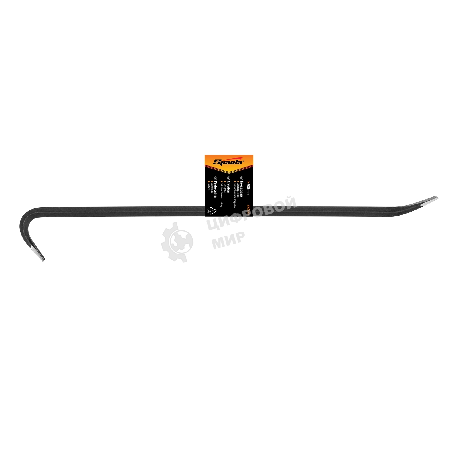 Гвоздодер Sparta 600 мм, шестигранный, окрашенный