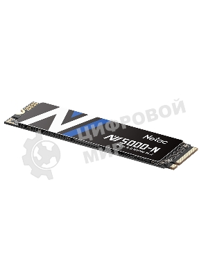 Накопитель SSD Netac NV5000 Pro, 500Gb, M.2 2280, PCIe 4.0 x4, NVMe, R/W 4800/2700, с радиатором