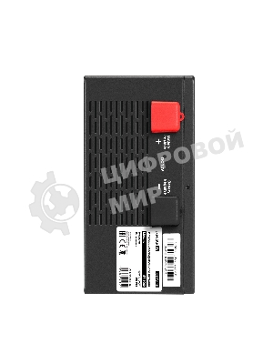 Комплект Источник бесперебойного питания EX295993RUS + батарея 26Aч EX285663RUS 1шт (инвертор, синус, для котла, PF=1, настенный) ExeGate IdealSine SR-1000.LCD.2SH  1000VA/1000W, чистая синусоида, цветной LCD-дисплей, 2*Schuko, крепление настенное, черный + батарея ExeGate HRL 12-26 (12В, 26А·ч) 1шт