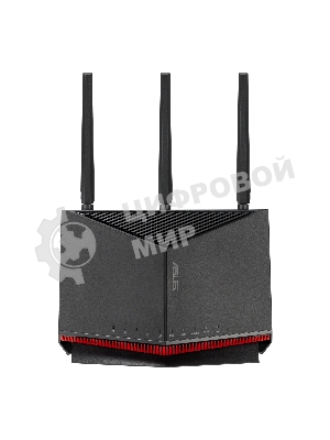 Маршрутизатор ASUS RT-BE86U, черный/красный, 90IG08W0-MO9A0V