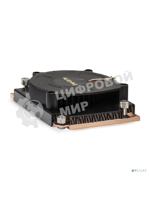Кулер для процессора ExeGate ESNK-P0067APS4.1U.3647.Cu черный, 80 мм, медь, 6600 об/мин, 64 дБ, 4 pin, 165 Вт, 27.3 мм