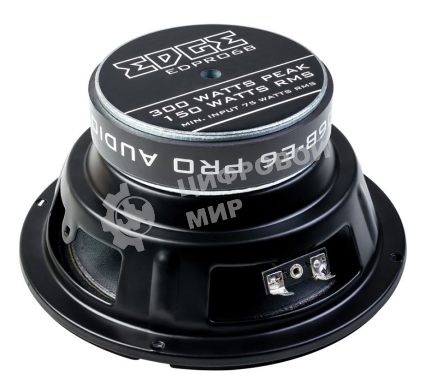 Колонки автомобильные Edge EDPRO6B-CL 300Вт 90.7дБ 16см (6.5дюйм) (ком.:2кол.) среднечастотные однополосные