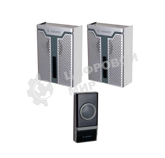 Звонок дверной беспроводной Космос 150м, белый