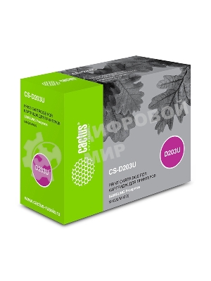 Картридж лазерный Cactus CS-D203U черный (15000 стр.) для Samsung ProXpress M4020/M4070