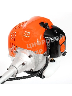 Триммер бензиновый Patriot PT 553 (1+1) 1840Вт 3л.с. реж.эл.:леска/нож
