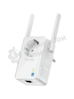 Сетевой адаптер TP-Link SOHO TL-WA860RE 300Mbps Wireless N Wall Plugged Range Extender with AC Passthrough, QCA(Atheros), 2T2R, 2.4GHz, 802.11b/g/n, 1 10/100Mbps LAN port, Range Extender button, Range Extender mode, suppo поставляется без кабеля RJ-45