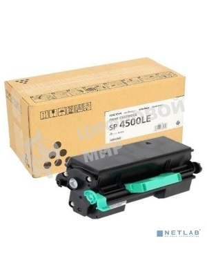 Картридж лазерный тип SP 4500LE черный для Ricoh Aficio SP 4510DN/SP4510SF (3K)