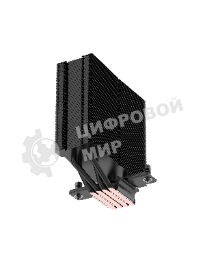 Кулер для процессора SAMA A40 (240W, 4-pin PWM, 152мм, 4x6мм, 1x120мм, 78CFM, 29dBA, 2200RPM, S: 1851/1700/1200/115X, AM5/AM4, черный)