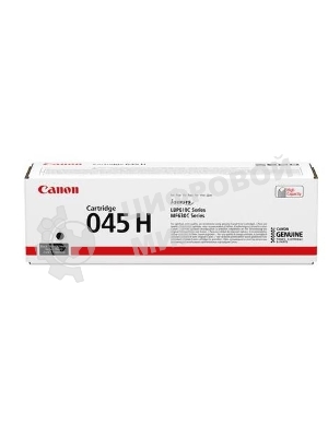 Картридж лазерный Canon 045BK H черный, 2800 стр., для i-SENSYS MF631/633/635, LBP611