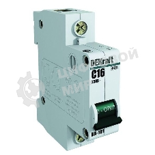 Выключатель автоматический модульный DEKraft 1п C 32А 4.5кА ВА-101 11057DEK