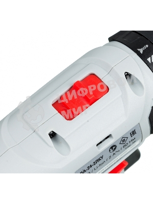 Дрель-шуруповерт Ресанта ДА-24-2ЛК-У, 24 В, 2 Ач, 60 Нм, щеточный