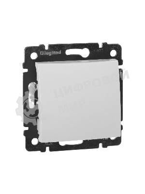 Выключатель Legrand 774401 Valena одноклавишный 10А белый