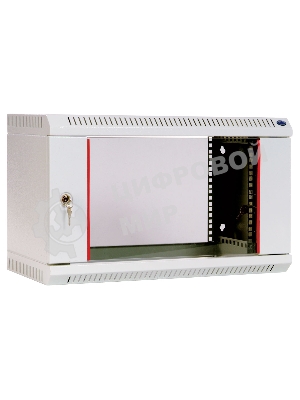 Шкаф телеком. настен, 9U, 600x650 дверь стекло (ШРН-9.650) (1 коробка)