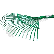 Грабли веерные без черенка, РОСТОК 39621, пластинчатые, 385x450 мм