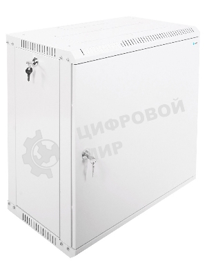 Шкаф телекоммуникационный настенный разборный 12U (600х350) дверь металл, ШРН-Э-12.350.1
