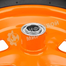 Колесо пневматическое Palisad 4.80/4.00-8, D 380 мм, подш. внут. диам. 20 мм, длина оси 90 мм