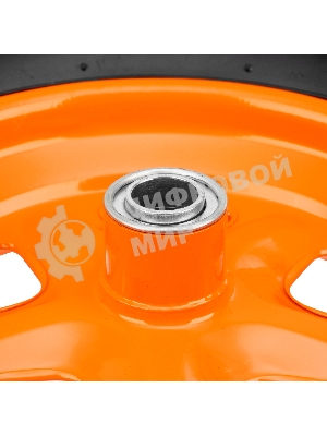 Колесо пневматическое Palisad 4.80/4.00-8, D 380 мм, подш. внут. диам. 20 мм, длина оси 90 мм