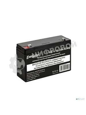 Батарея для ИБП ExeGate HR 6-12 (6V 12Ah), клеммы F1