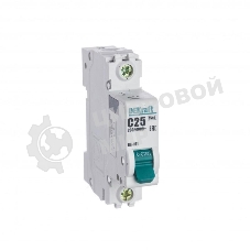 Выключатель автоматический модульный DEKraft 1п C 25А 4.5кА ВА-101 11056DEK