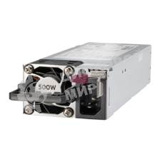 Блок питания серверный HPE 500W Flex Slot Platinum Hot Plug Low Halogen Power Supply Kit с горячей заменой