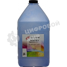 Тонер Static Control TRMPTCOL-1KG-C голубой флакон 1000гр. для принтера HP CLJCP1515/Canon MF8330