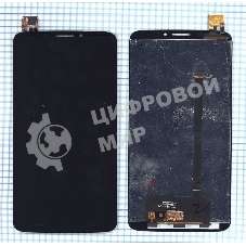 Дисплей для Alcatel One Touch Hero 8020D черный