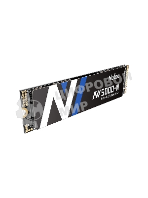 Накопитель SSD Netac NV5000-N, 1Tb, M.2 2280, PCIe 4.0 x4, NVMe, R/W 4800/4600, с радиатором