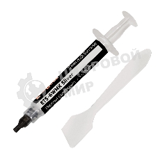 Термопаста ExeGate ETS-6WMK Silver, шприц с лопаткой, 2г