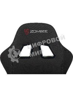 Кресло Бюрократ Zombie Predator Neo Black черный, экокожа, 120 кг, механизм качания