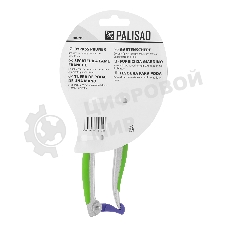 Секатор прямого реза Palisad 180 мм, металлические обрезиненные рукоятки