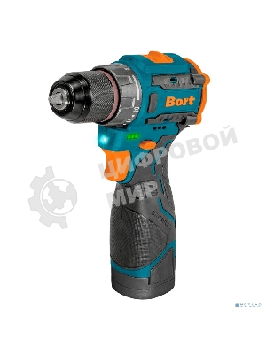Дрель-шуруповерт Bort BAB-16U, 16,8 В, 2 Ач, 70 Нм, бесщеточный, ударная
