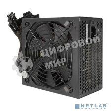 Блок питания CROWN CM-PS450W PRO (ATX, 450W, 80 PLUS SILVER 89%, APFC 20+4in 500мм, длина корпуса 140мм, FAN120, SATA*6, PATA*6, 4+4pin, 6+2pin PCI-E*4, кабель 1.2м, картонная упаковка)