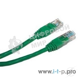 Патч-корд NEOMAX (13001-005G) UTP 0.5м, кат. 5е - зеленый