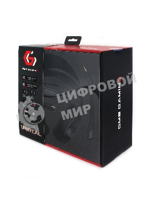 Гарнитура Gembird MHS-G700U черный, проводная, съёмный микрофон