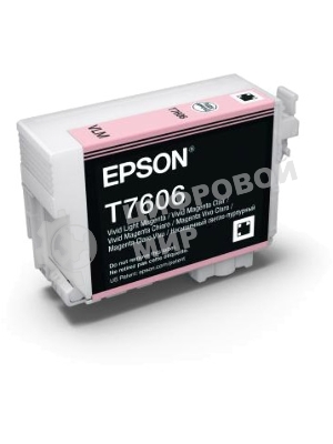 Картридж струйный Epson светло-пурпурный SC-P600