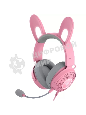 Гарнитура Razer Kraken Kitty V2 Pro розовый, проводная, USB, подсветка