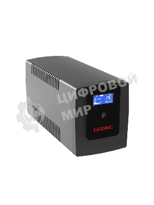 Источник бесперебойного питания ИБП Info LCD 1500В.А Schuko (3) USB + RJ45 DKC INFOLCD1500S