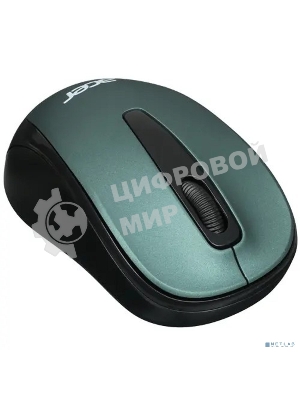 Мышь беспроводная Acer OMR135 зеленый, 1000 dpi, радиоканал, USB, кнопки - 3