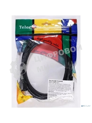 Кабель HDMI 19M/M,ver. 2.1, 8K@60 Hz 2m Telecom TCG255-2M