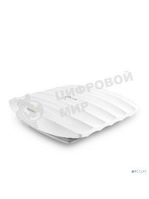 Точка доступа AC1350 Wireless MU-MIMO Gigabit Ceiling Mount Access Point, 450Mbps at 2.4GHz + 867Mbps at 5GHz, 802.11a/b/g/n/ac wave 2, Beamforming, Airtime Fairness, MU-MIMO, 802.3af Standard PoE and Passive PoE (Passive POE Adapter included), no more DC power supply, 1 10/100/1000Mbps hidden LAN port, Centralized Management, Captive Portal, Load Balance, Multi-SSID, WMM, Rogue AP Detection, internal omni-directional Antenna 2.4GHz: 3x4dBi, 5GHz: 2x5dBi